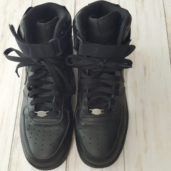 Nike Other - Nike Air force 1 blackout high tops size 7